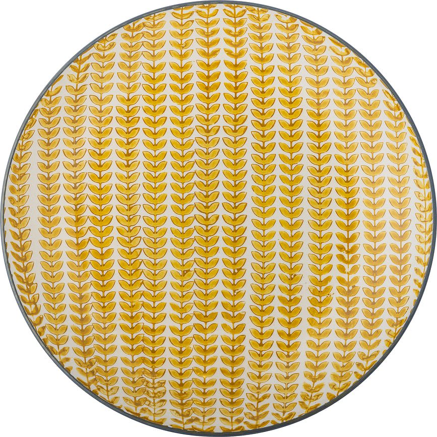 Maple Πιάτο Φαγητού, 25,5 εκ., κίτρινο