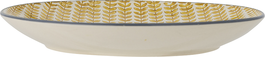 Maple Πιάτο Φαγητού, 25,5 cm, λευκό-πράσινο