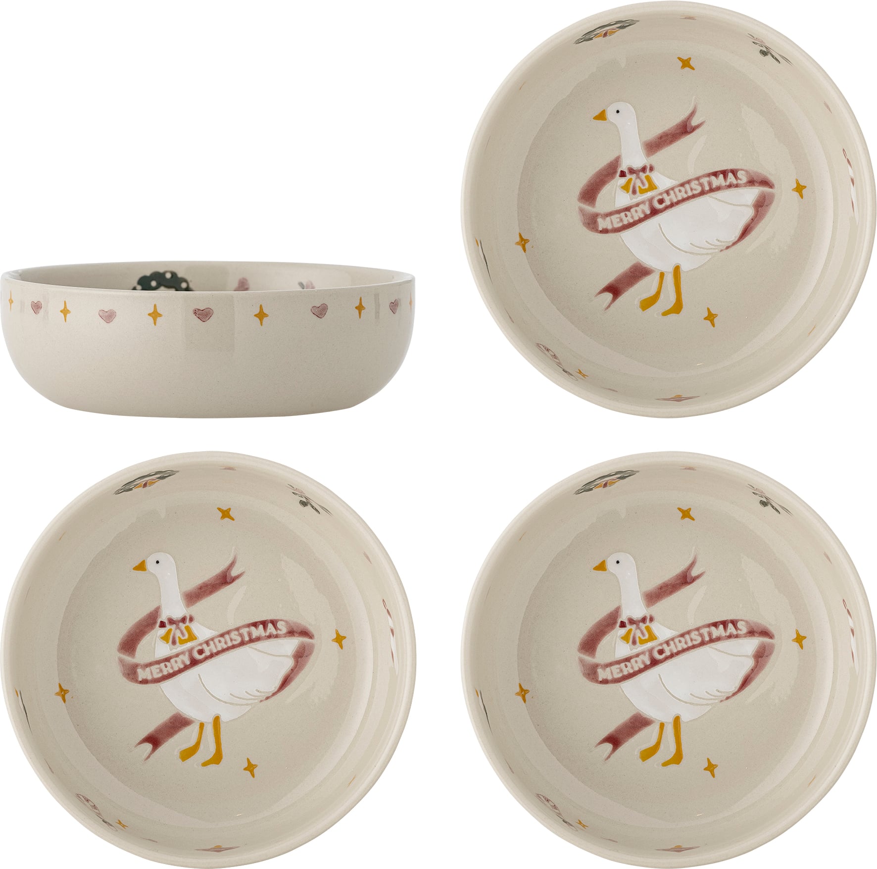Mary Schüsseln 535 ml, mehrfarbig, 4 St.