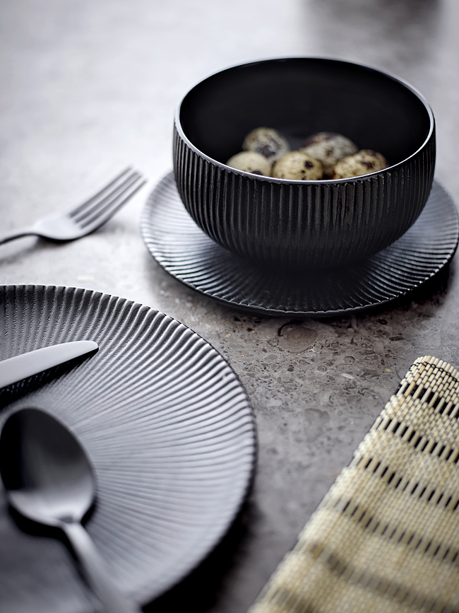 Mendo Sets de Table, 45 x 45 cm, en bambou, Lot de 4