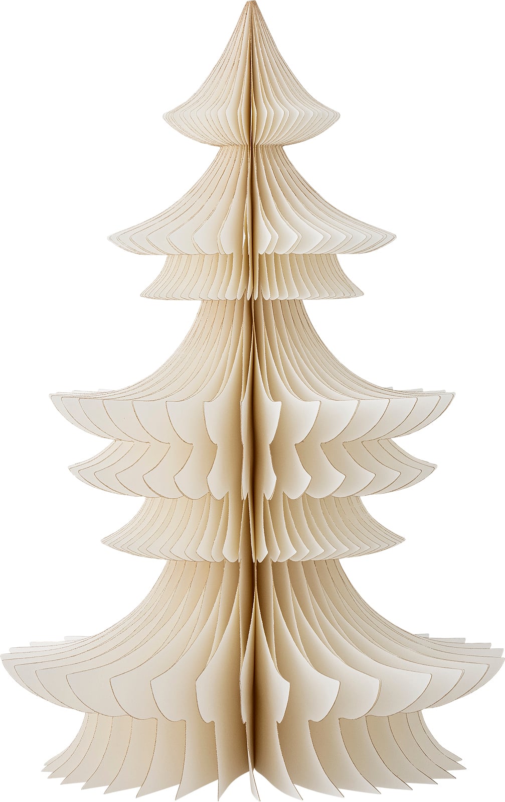 Milan Weihnachtsdekoration Tannenbaum 45 cm, weiß