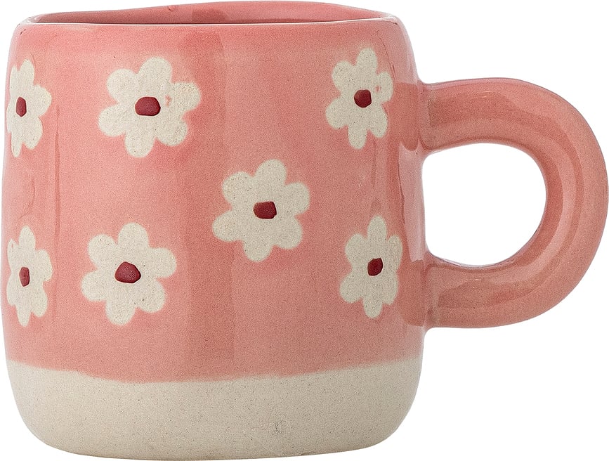 Millie Mug 110 ml, pink with flowers