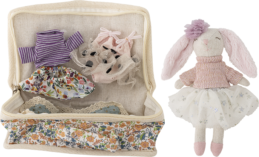 Milly Peluche avec accessoires, Set 6 pièces