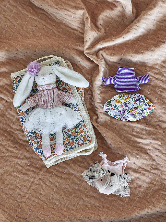 Milly Peluche avec accessoires, Set 6 pièces