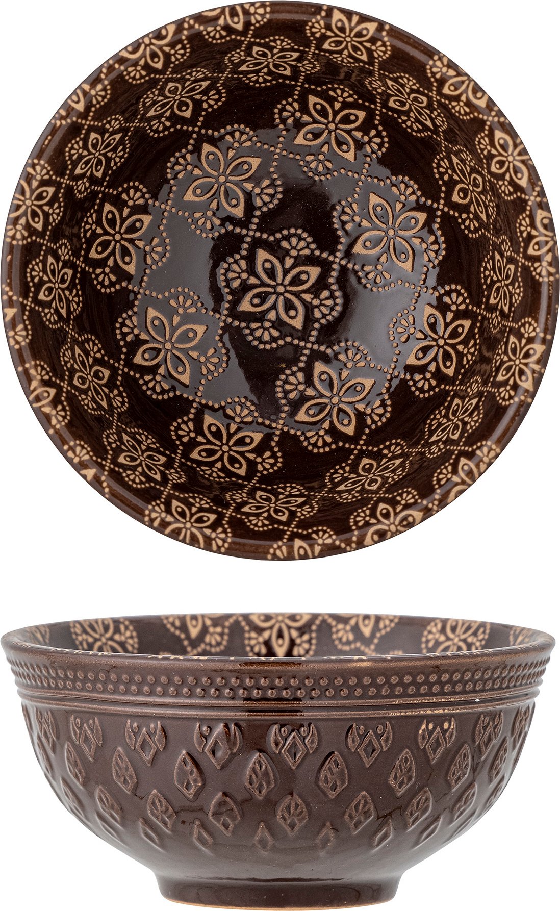 Miska Marsala 12 cm brązowa