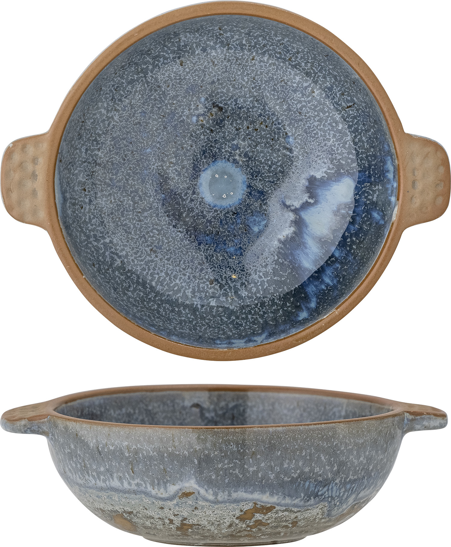 Lattiera In Ceramica Bloomingville Hariet – Blu, Fatta A Mano, 10,5x9 Cm, Lavabile In Lavastoviglie