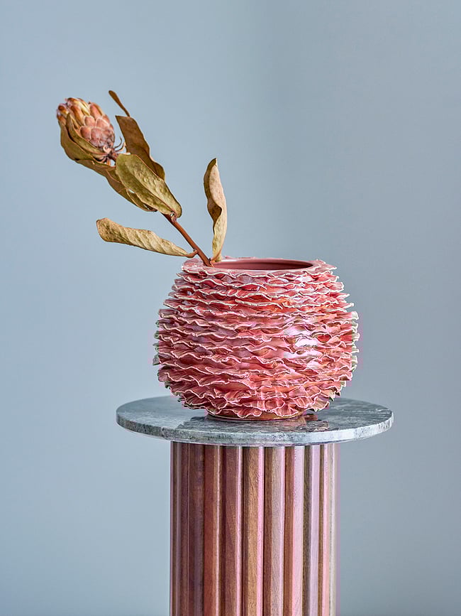 Morwen Vase 16 cm, marron