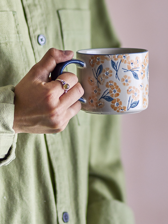 Myah Tasse 400 ml, orange et bleue