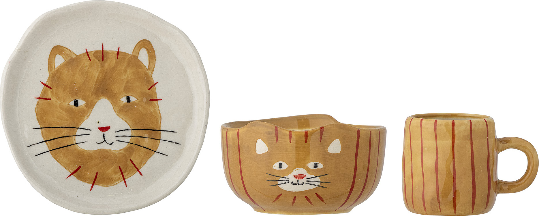 Naczynia dziecięce Kittie 3 el.