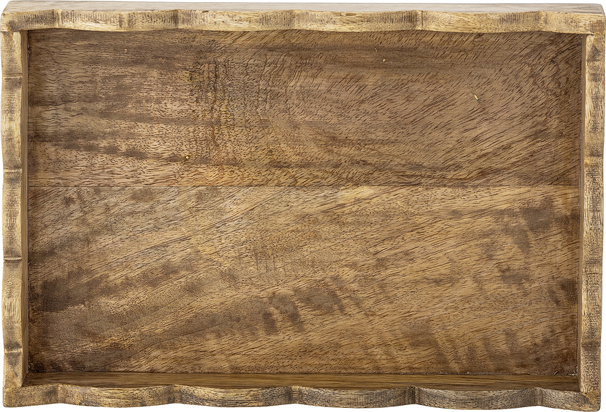 Namira Plateau de Service, 30 x 19 cm, en bois de manguier