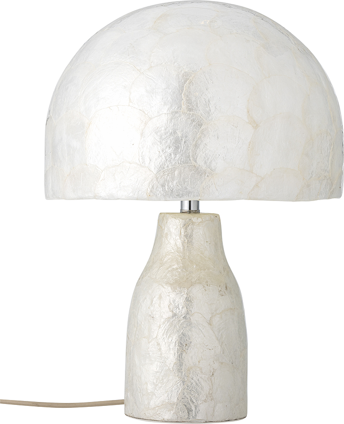 Namizna svetilka Adria 43 cm, biserna