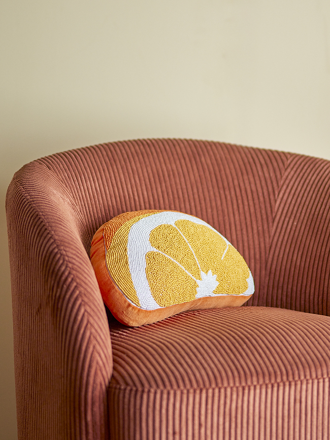 Navelina Coussin décoratif, orange
