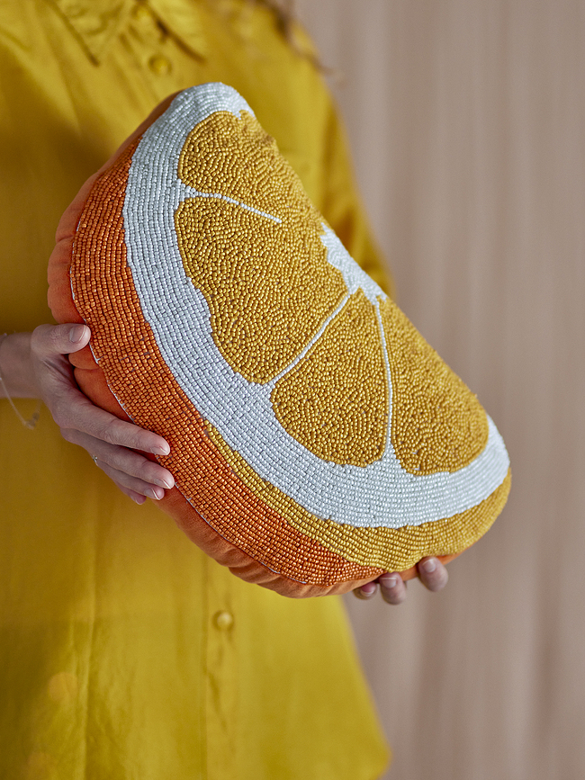 Navelina Coussin décoratif, orange