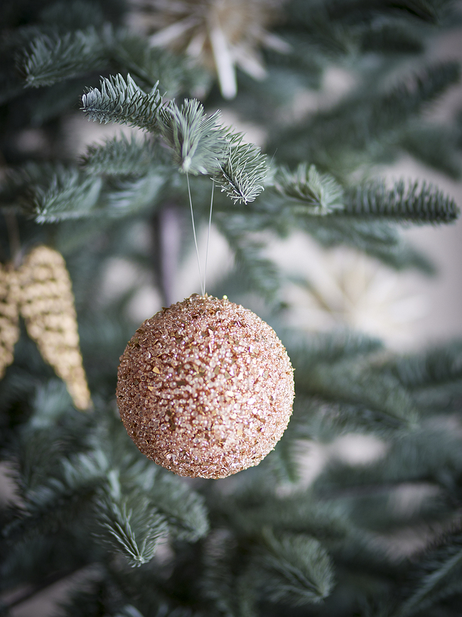 Nicolet Boule de Noël 9 cm, dorée