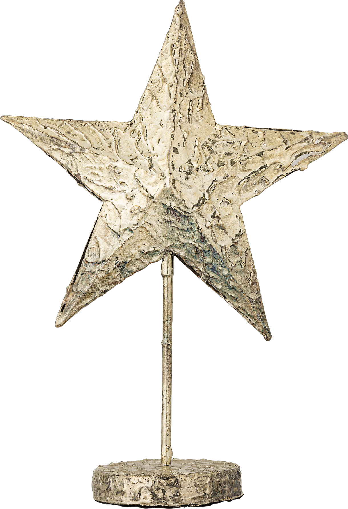 Nilos Weihnachtsdekoration Stern 34,5 cm, Messing