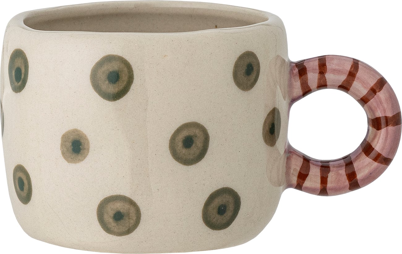 Nini Becher 115 ml beige-grün