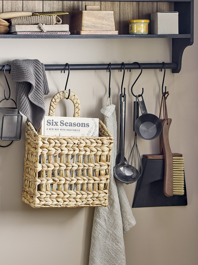 Ninna Πανιά Κουζίνας, 27 x 27 cm, καφέ, 3 τμχ