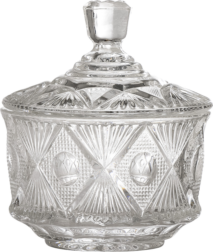 Ninya Boîte de Rangement, en verre