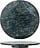 Nuni Green Marble Platter 36 cm