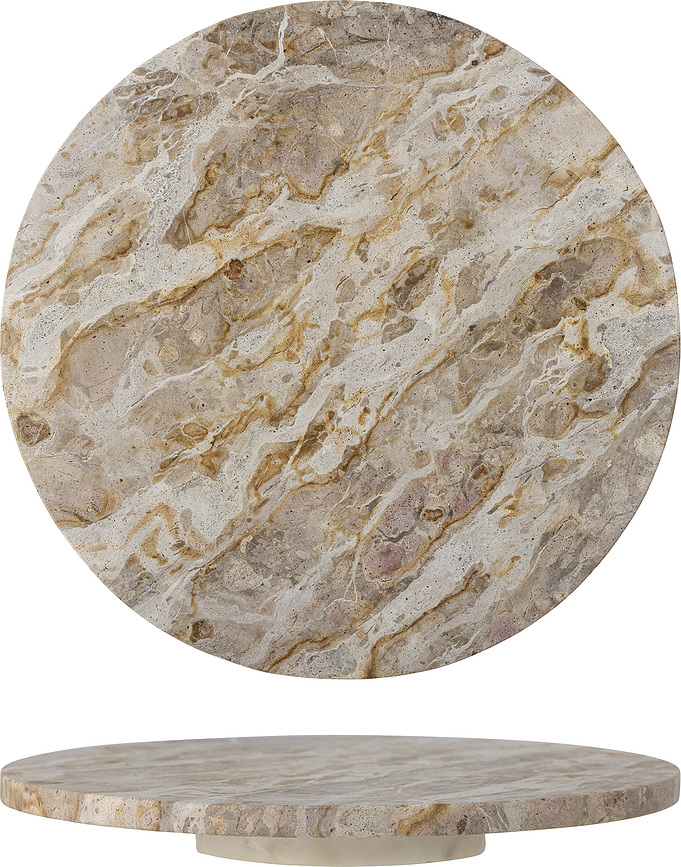 Nuni Servirni pladenj, 36 cm, marmoren