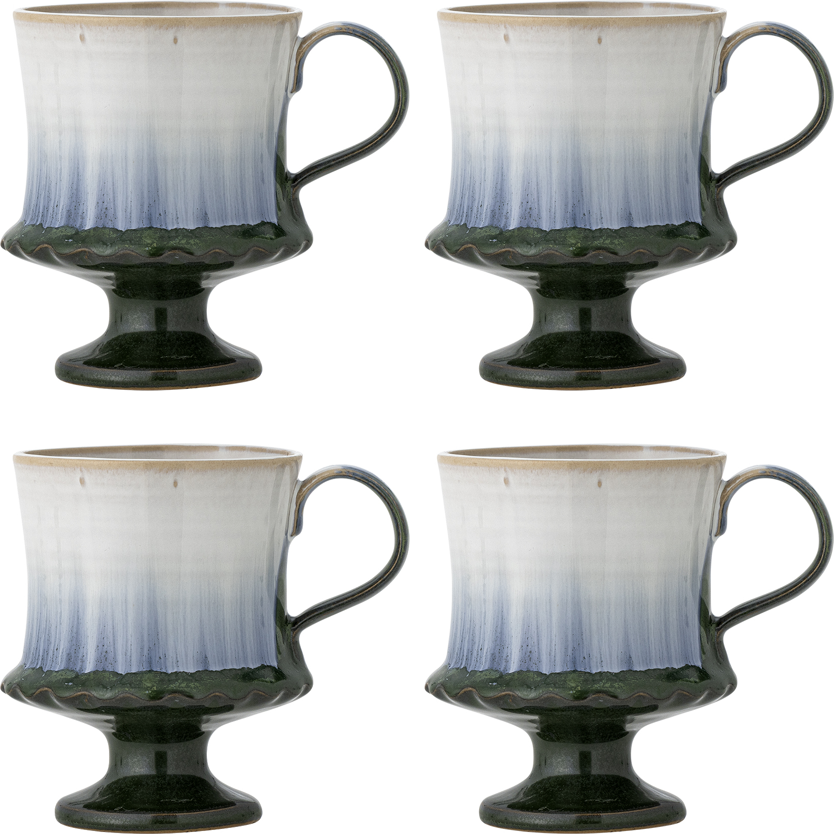 Odile Becher 250 ml, blau, 4 St.