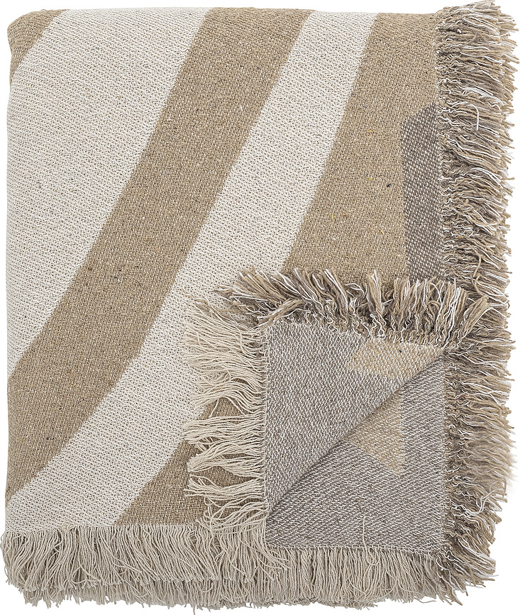 Orinoco Plaid 130 x 160 cm, beige