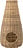 Ottine Lampion 50 cm bambusz