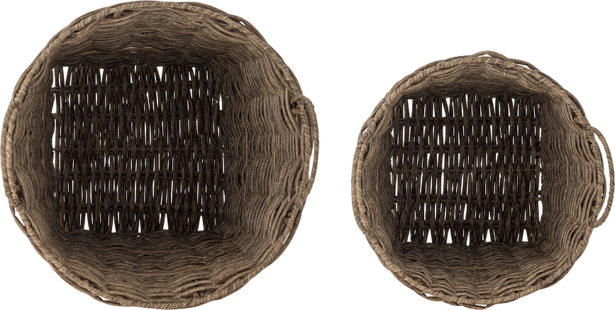 Paniers de rangement Cestina, lot de 2