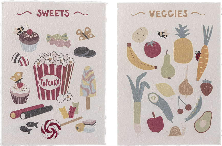 Papio Affiches, Lot de 2