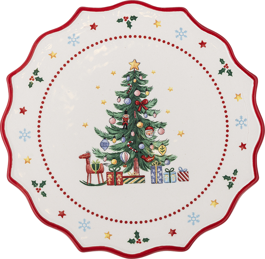 Patera con pie Naive, 21 cm