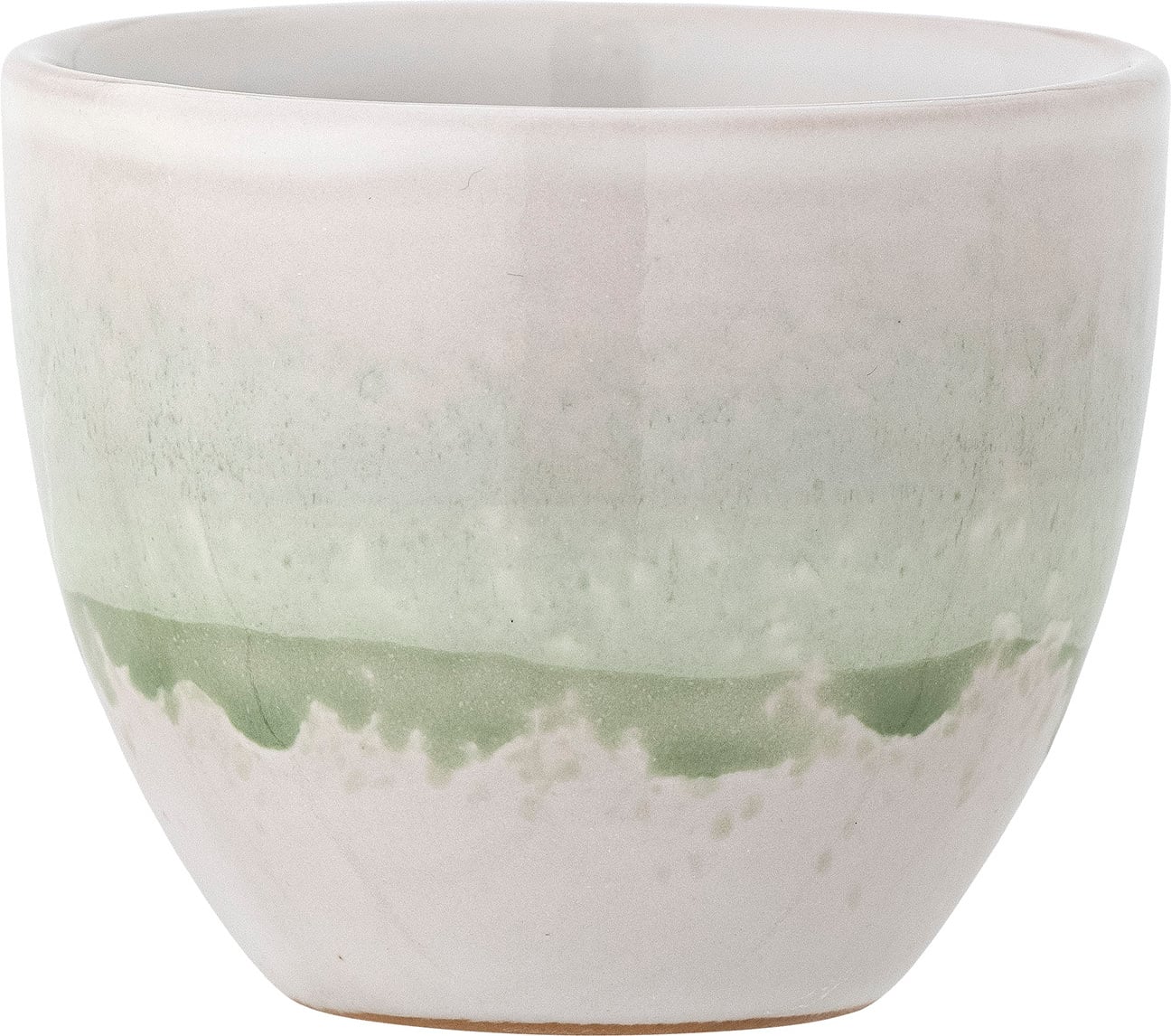 Paula Becher 195 ml Creme-grün