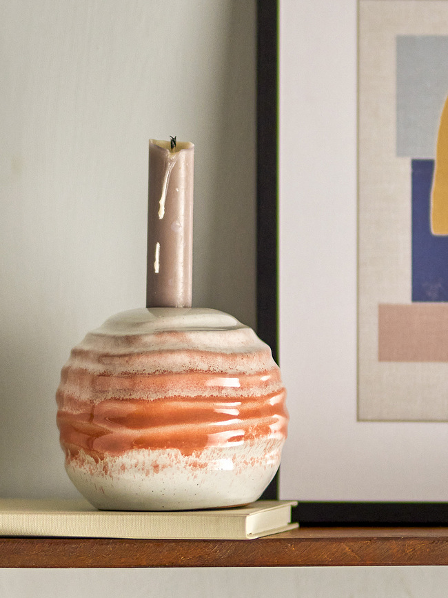 Paula Bougeoir, crème et orange