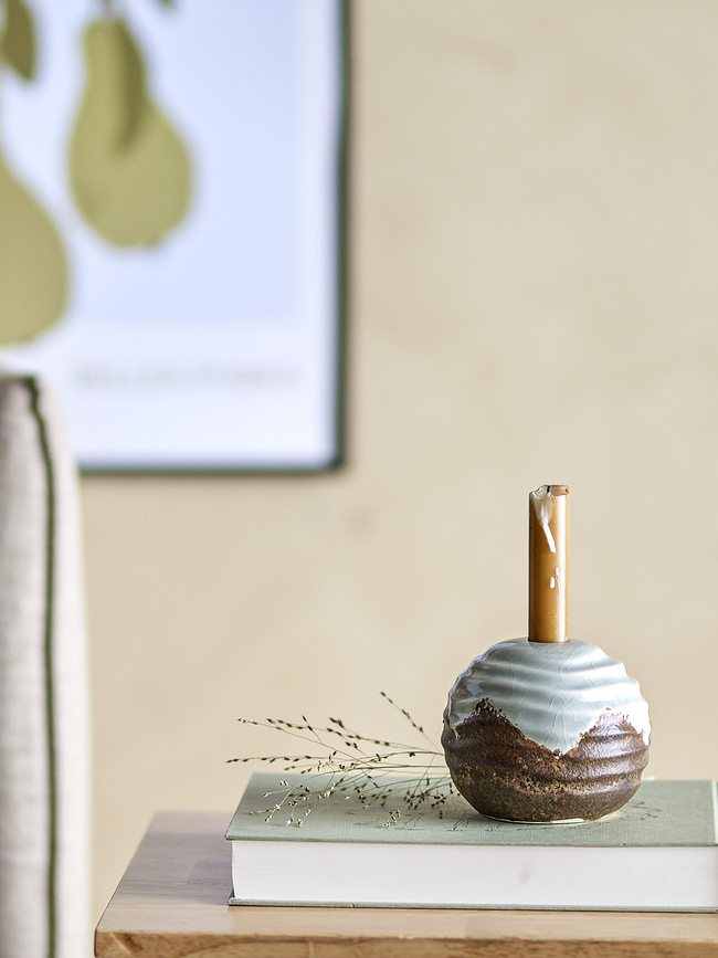 Paula Bougeoir, crème et orange