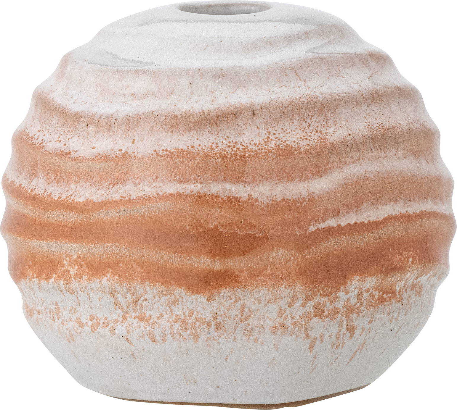 Paula Kerzenständer cremefarbig-orange