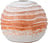 Paula Kerzenständer cremefarbig-orange