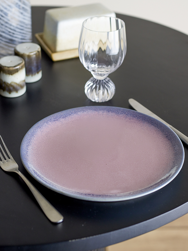 Paula Krožnik za glavno jed, 26,5 cm, bež-siv