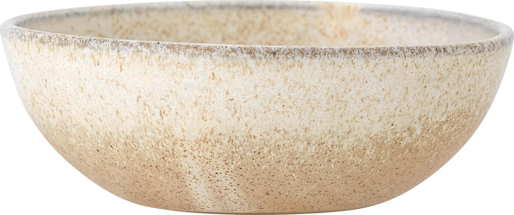 Paula Schale 525 ml weiß-beige