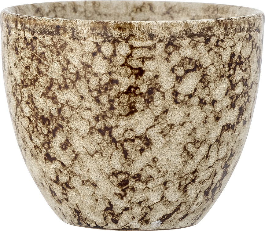 Paula Tasse 195 ml, marron et blanche