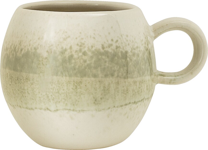 Paula Tasse, crème et vert