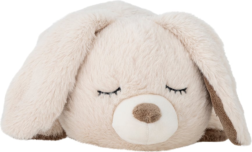 Peluche reversible Berta, marrón y beige