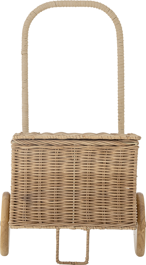 Penne Poussette pour poupée, 50 cm, rotin