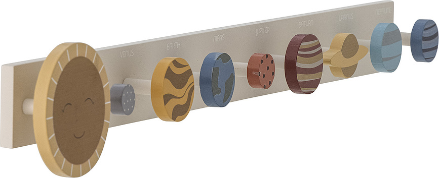 Perchero de pared infantil Space