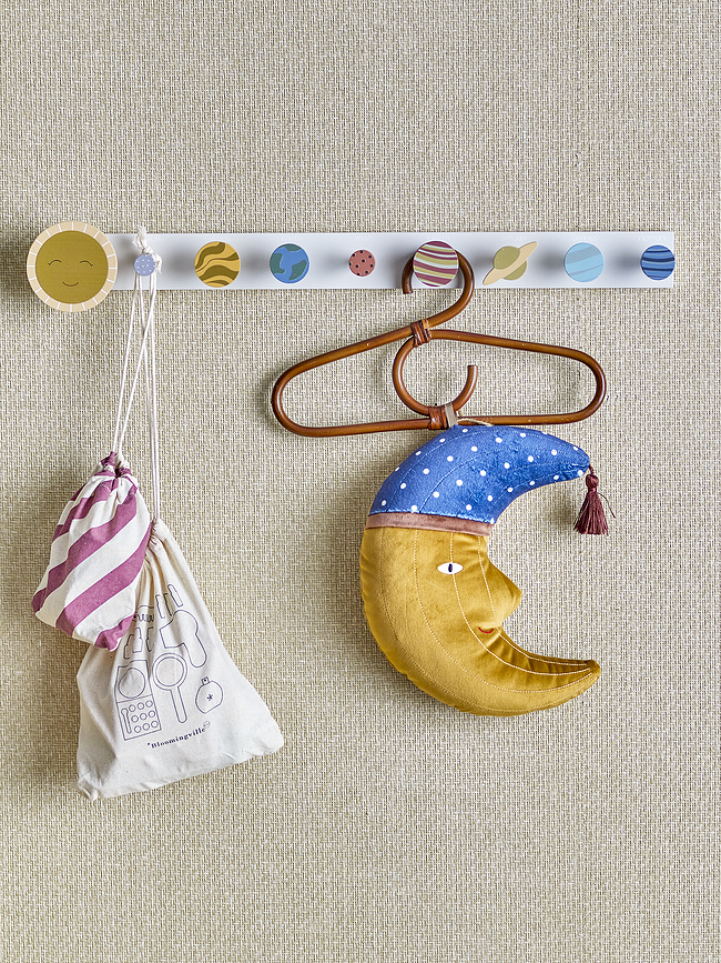 Perchero de pared infantil Space