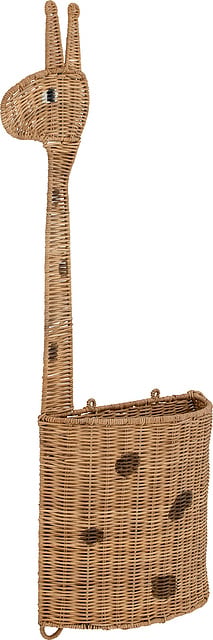 Philine Aufbewahrungskorb Giraffe für die Wand - Bloomingville