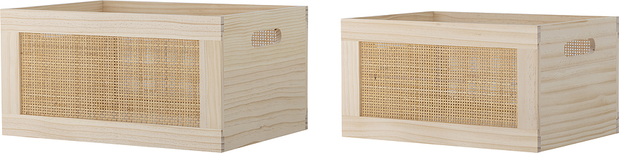 Piana Boîtes de Rangement, Lot de 2