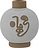 Підсвічник для класичної свічки Jilian, 11,5 см