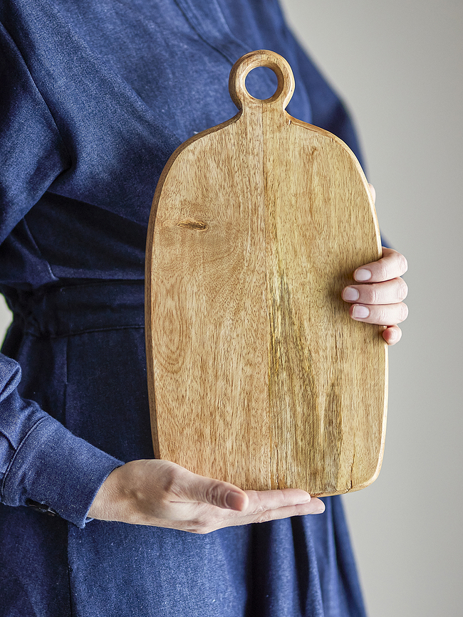 Pjaustymo lenta Nonnie 35 cm, iš mango medienos