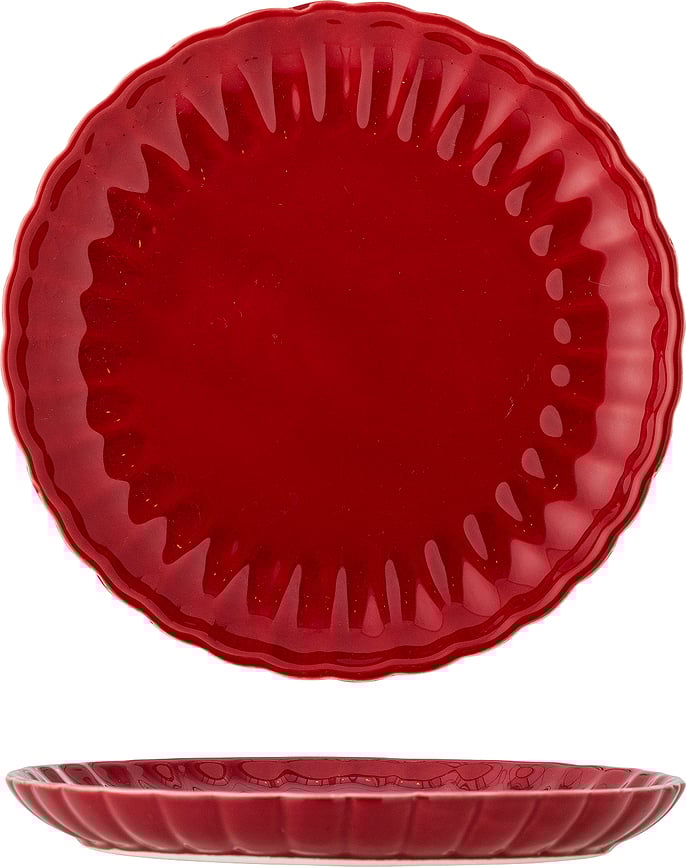 Plato de Desayuno Latina, 20 cm, rojo
