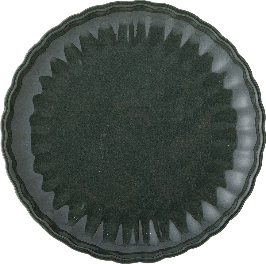 Plato de Desayuno Latina, 20 cm, verde oscuro