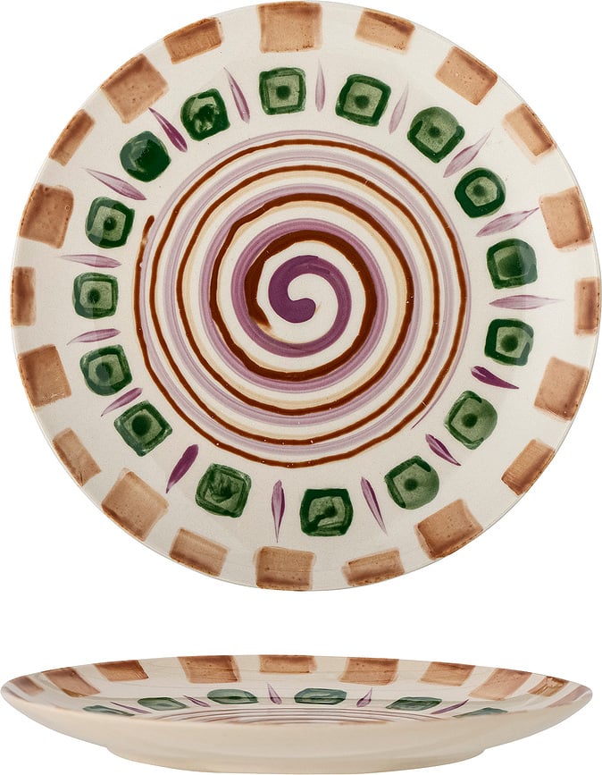 Plato de Desayuno Shama, 20,5 cm, verde